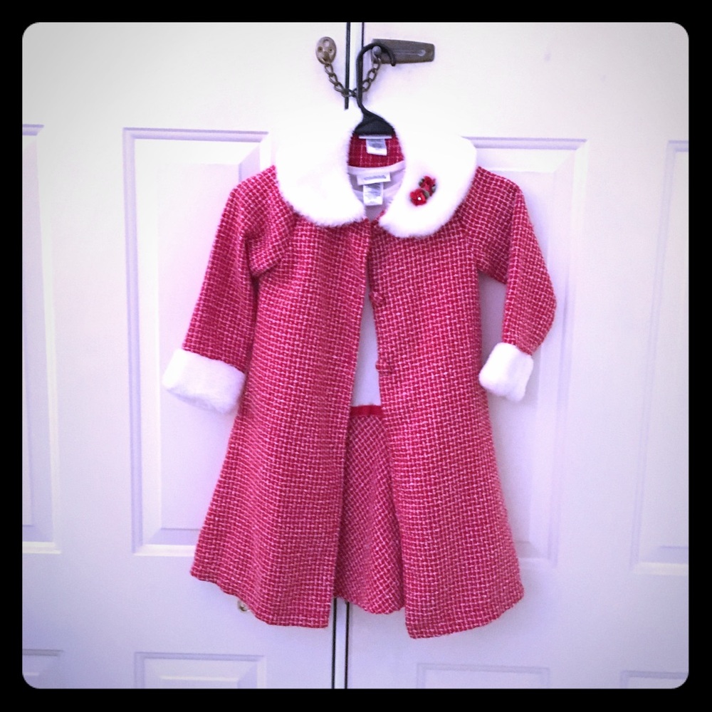 Girls 2pc Youngland Jacket/Dress sz 6